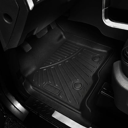 Bethesda Industrial Floor Mat for Ford F-150 SuperCrew/Crew Cab 2010 2011 2012 2013 2014 Bucket Seat