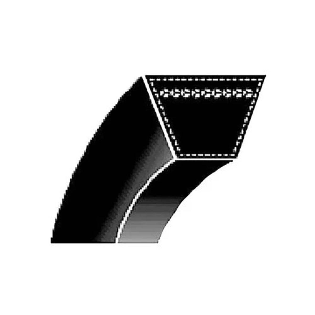 Bethesda Industrial Belt - Lower Auger Tailings fits John Deere 4400 4420 E63031 fits Hesston 855403