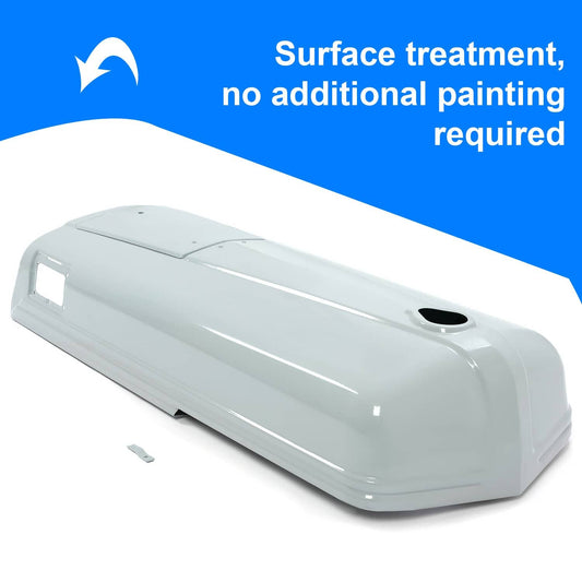 Bethesda Industrial Tractor Hood w/ Battery Door Gray For Ford 2N 9N 8N Replace For 8N16612 9N16938C