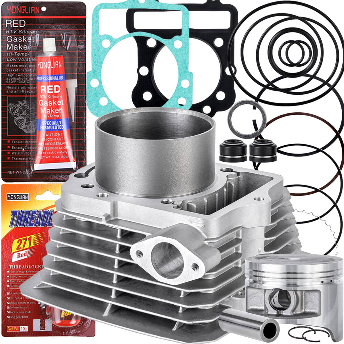 Bethesda Industrial Engine Cylinder Piston Kit For Kawasaki Bayou 300 1989-04 11005-1533 11060-1652