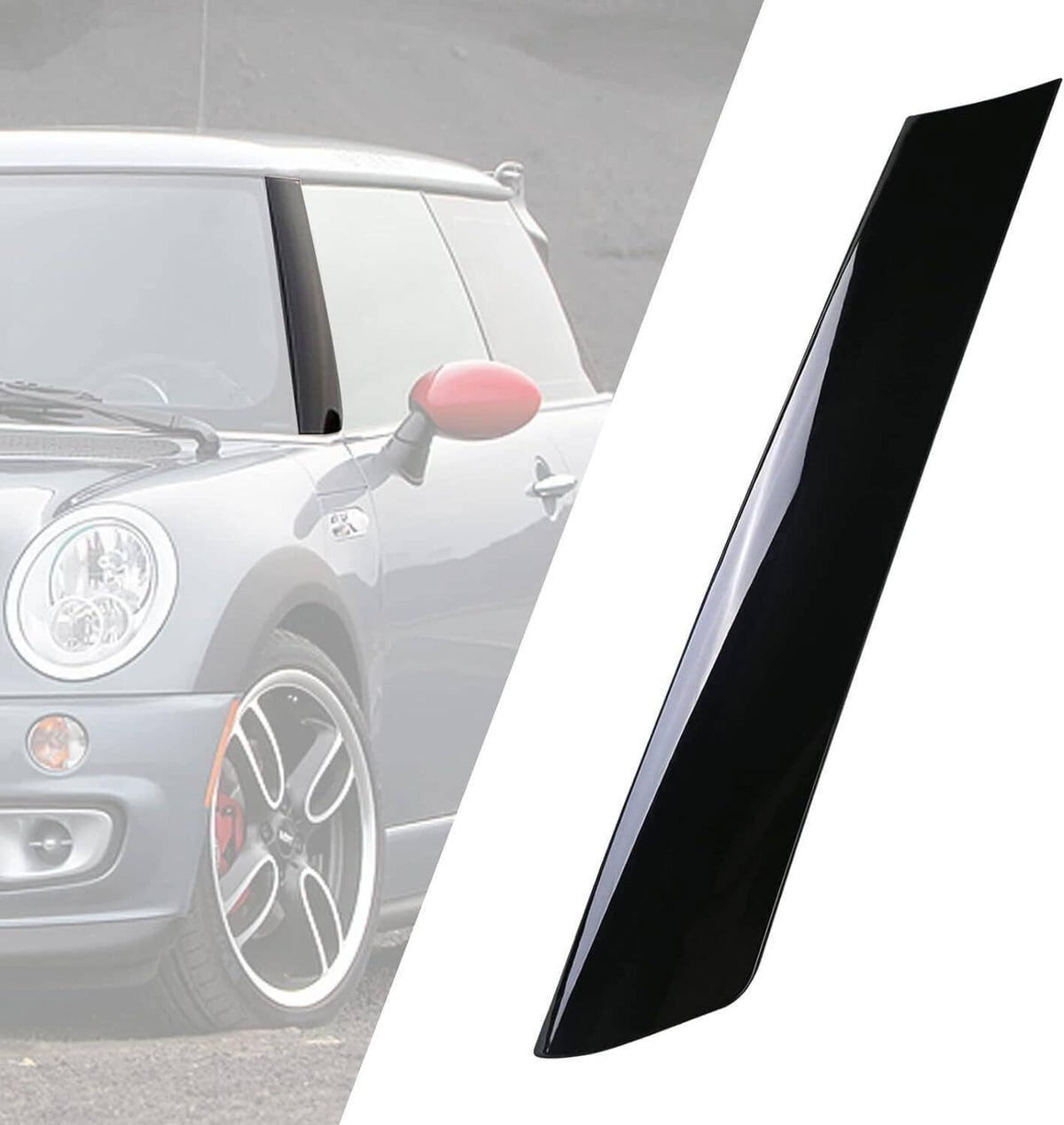 Bethesda Industrial New Front Windshield Post Trim Right +Left Side for Mini Cooper R50 R52 R53