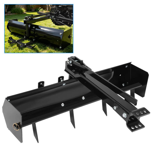 Bethesda Industrial 38" Tow Behind Box Scraper Blade For universal Lawn Tractor & Adjustable Grip