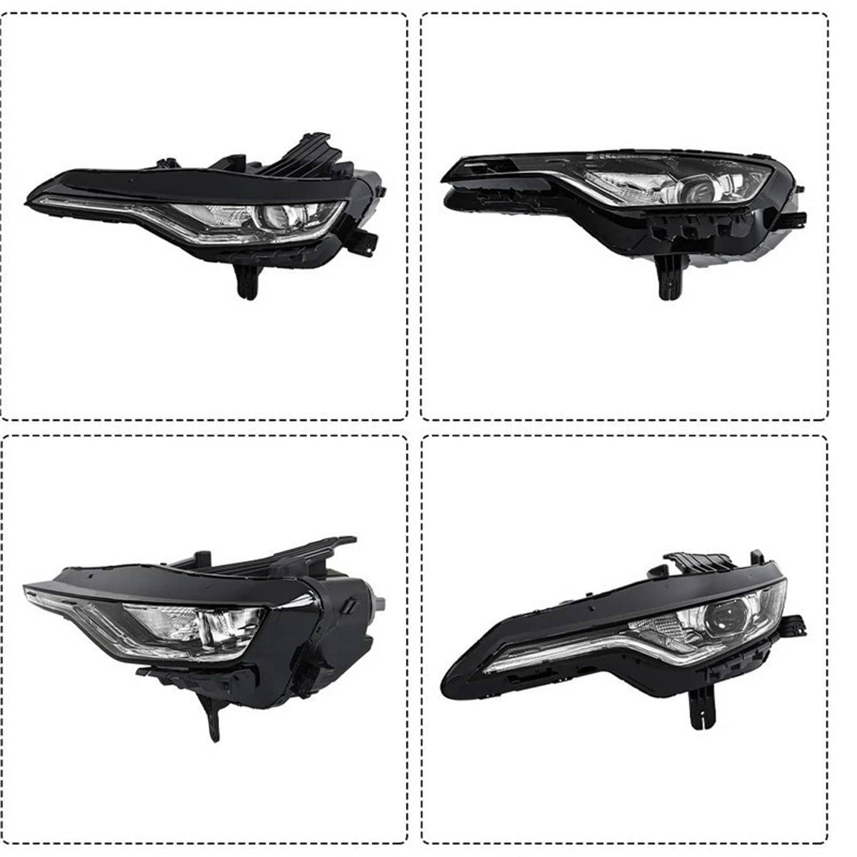 Bethesda Industrial Fit For 2019-2024 Chevy Camaro LS/RS/SS w/ LED DRL Headlight Left+Right Pair
