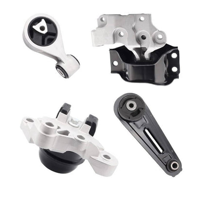 Bethesda Industrial 4PCS Engine Motor & Trans Mount Set Fit For 2008-2015 Nissan Rogue & Sentra 2.5L