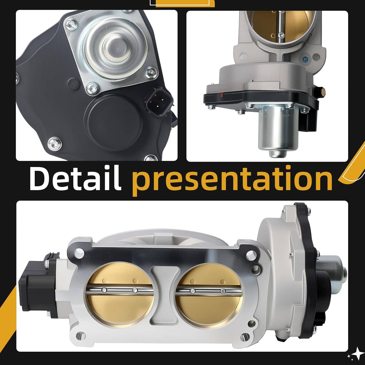 Bethesda Industrial Throttle Body 977-590 for Ford Mustang 2005-2010 V8 4.6L 9R3Z9E926A 7R3Z9E926AA