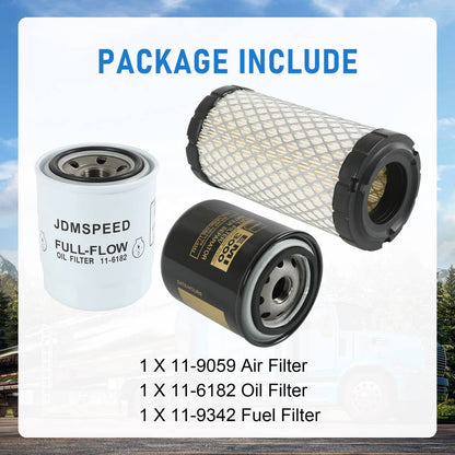 Bethesda Industrial 11-6182 11-9059 11-9342 Oil Change Set For Thermo King Tripac APU or Evolution