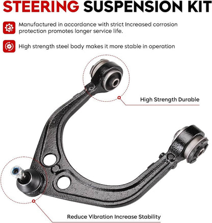 Bethesda Industrial 16Pc Suspension Front Control Arm Kit for 2011-2019 Dodge Charger Challenger 300