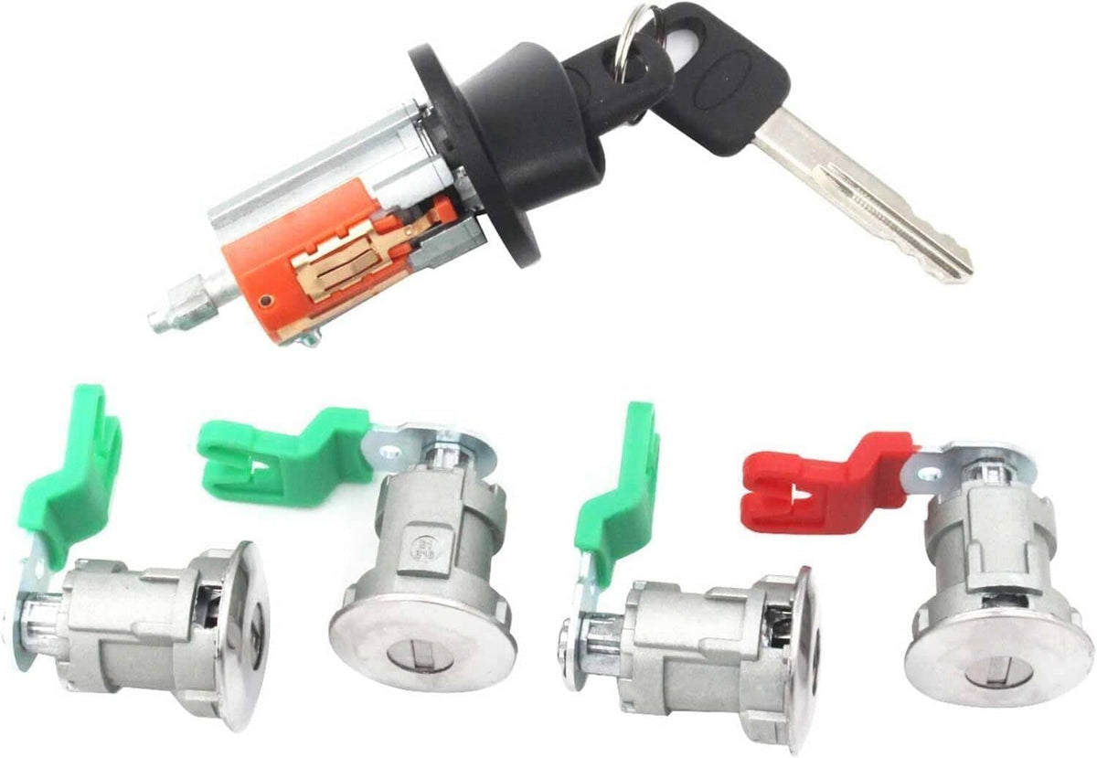Bethesda Industrial For Ford Econoline Van E150 E250 E350 Ignition & Door Lock Cylinder KEYED ALIKE