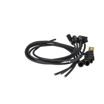 Bethesda Industrial Spark Plug Wire Set - 4 Cylinder - Carbon Core - 90 Degree Boots