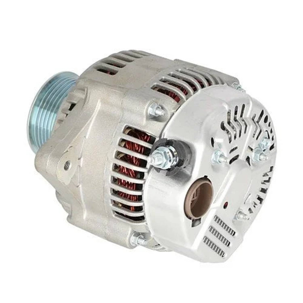 Bethesda Industrial Alternator - Denso Style (12195) fits John Deere 7710 7810 RE46608