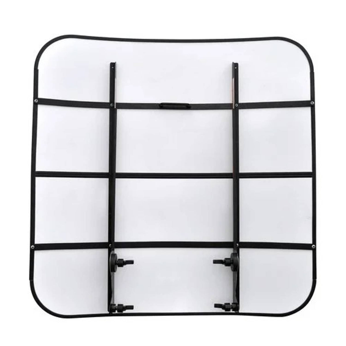 Bethesda Industrial Red Rooster® Tractor & Mower Sun Shade Canopy - ROPS MT - 44"x 44" - White