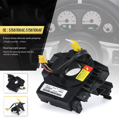 Bethesda Industrial New Clock Spring For Jeep Wrangler JK 2007-2018 With Angle Sensor Steering Wheel