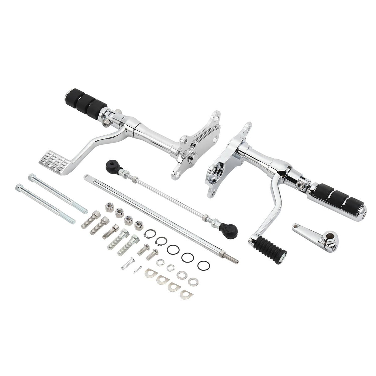 Bethesda Industrial Complete Forward Control Pegs Levers & Linkage For Sportster 883 1200 1991-2003