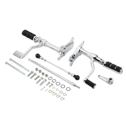Bethesda Industrial Complete Forward Control Pegs Levers & Linkage For Sportster 883 1200 1991-2003