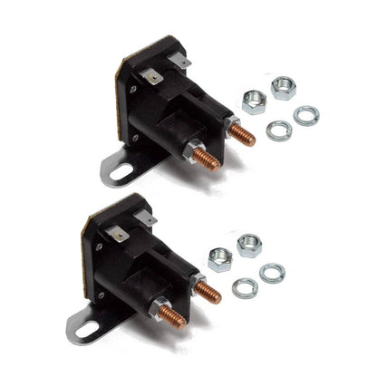 Bethesda Industrial 2PK Starter Solenoid for John Deere AM130365 Fits L100 L110 L118 L120 L130