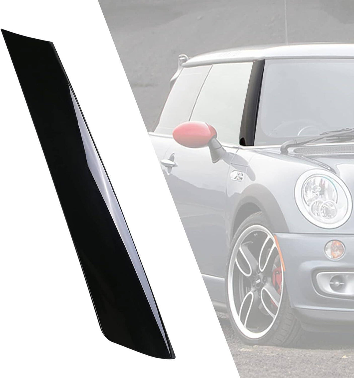 Bethesda Industrial New Front Windshield Post Trim Right +Left Side for Mini Cooper R50 R52 R53