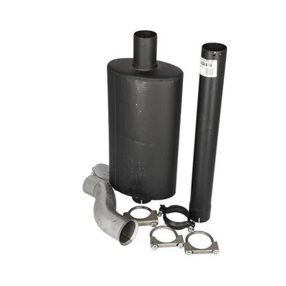 Bethesda Industrial Muffler Kit - Black fits John Deere 2840 2940 2950 2955 3150 310 3155