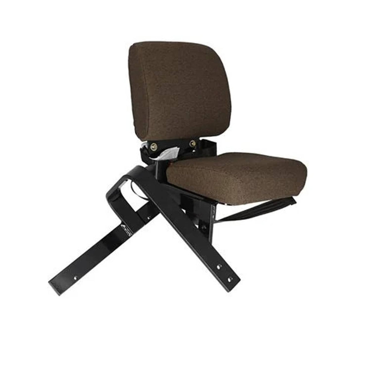 Bethesda Industrial Side Kick Buddy Seat Fabric Dark Brown fits John Deere 8100 8120 8200 8300 8400