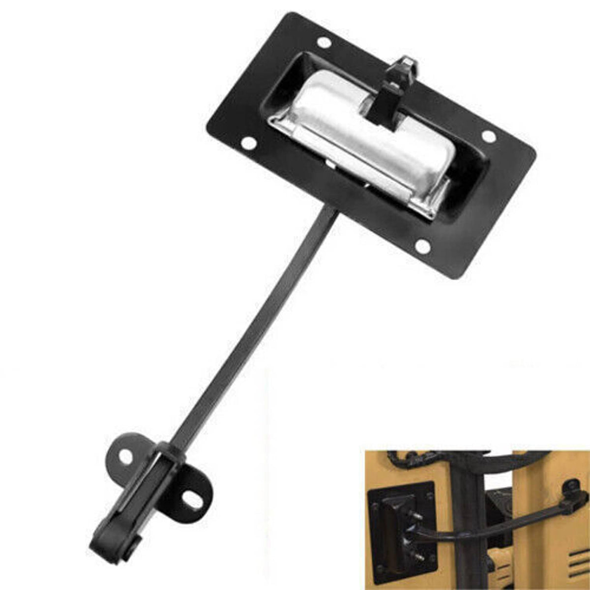 Bethesda Industrial Rear Door Gate/Tailgate Check Strap Retaining Arm For Jeep Wrangler JK 2011-2019