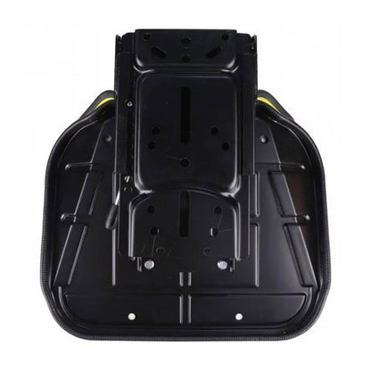 Bethesda Industrial Seat Assembly Low Back Vinyl Yellow fits John Deere 1020 2030 2040 2355 2555