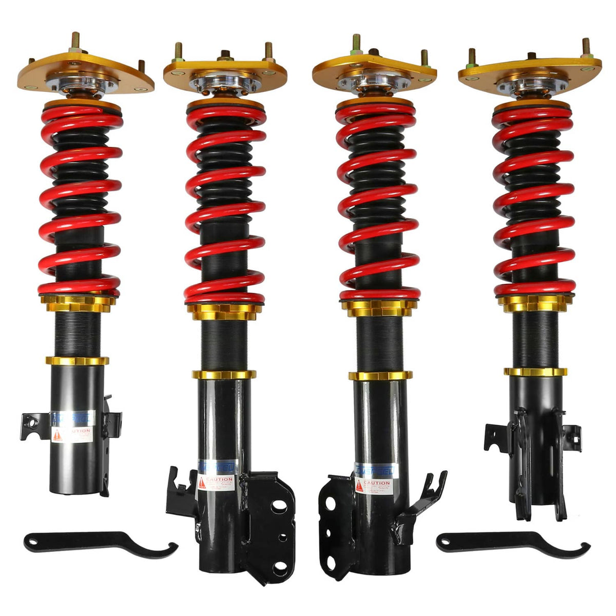 Bethesda Industrial 4X Coilover Struts Shocks Absorbers Adj Height For Subaru Impreza WRX GC8 93-01