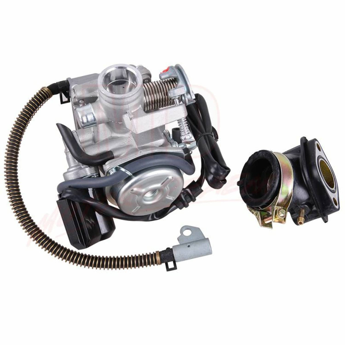 Bethesda Industrial Carburetor Carb w/ Intake manifold For Chinese GY6 Scooter Go Kart 150 150CC