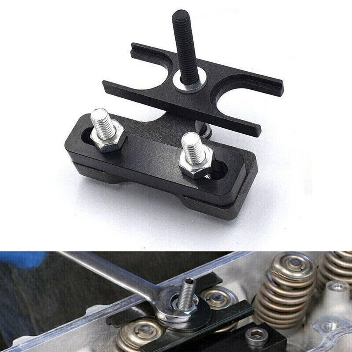 Bethesda Industrial For GM Chevy LS LS1 Engine Valve Spring Compressor & Air Valve Holding Hose Tool