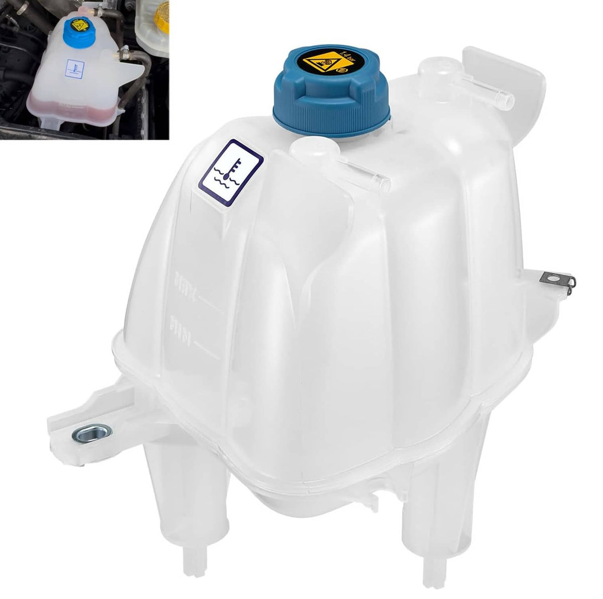 Bethesda Industrial New Coolant Reservoir For 2014-2021 Dodg Ram ProMaster 1500 2500 3500 52014880AA