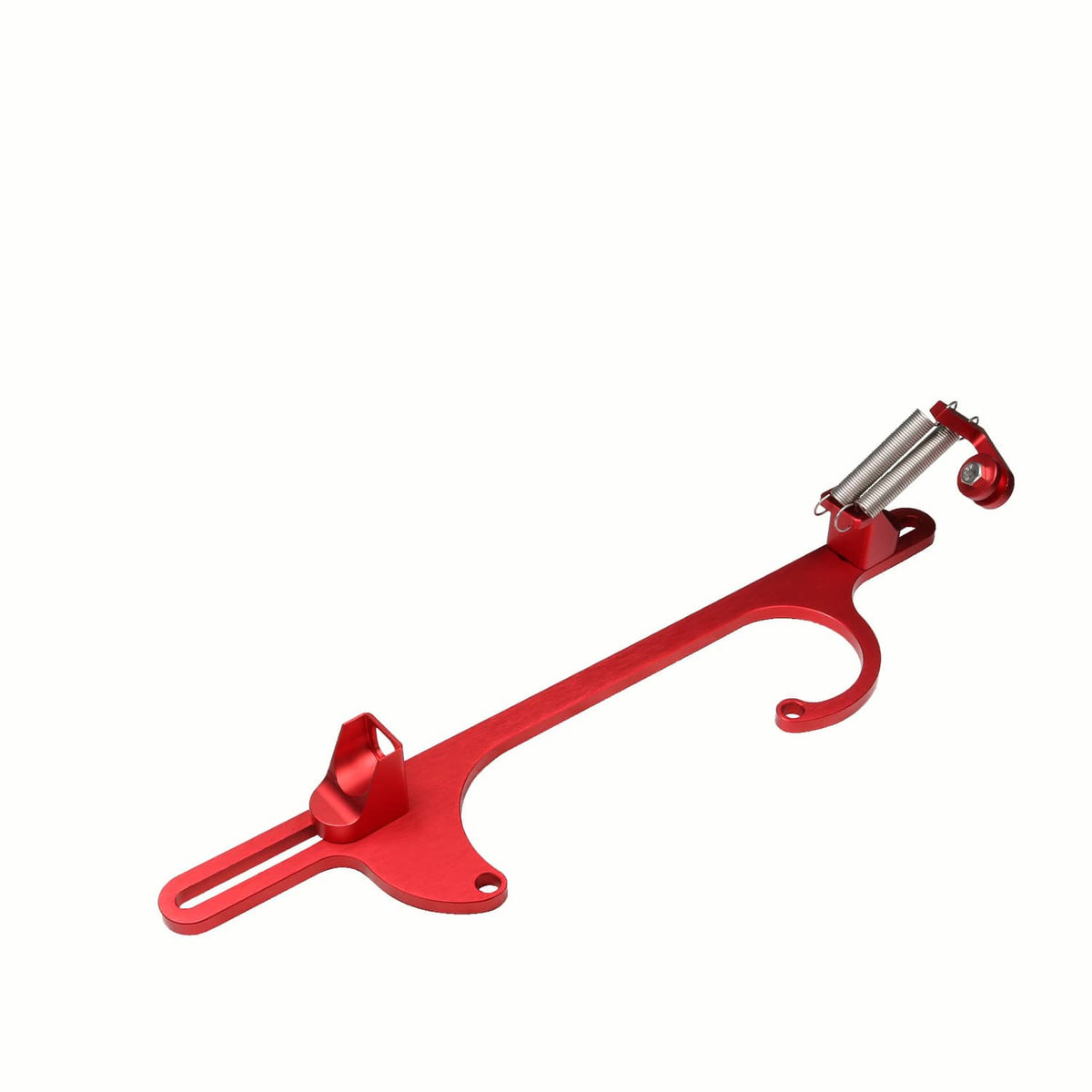 Bethesda Industrial Red Aluminum Throttle Cable Carb Bracket For 4150 4160 Carburetor 350 SBC
