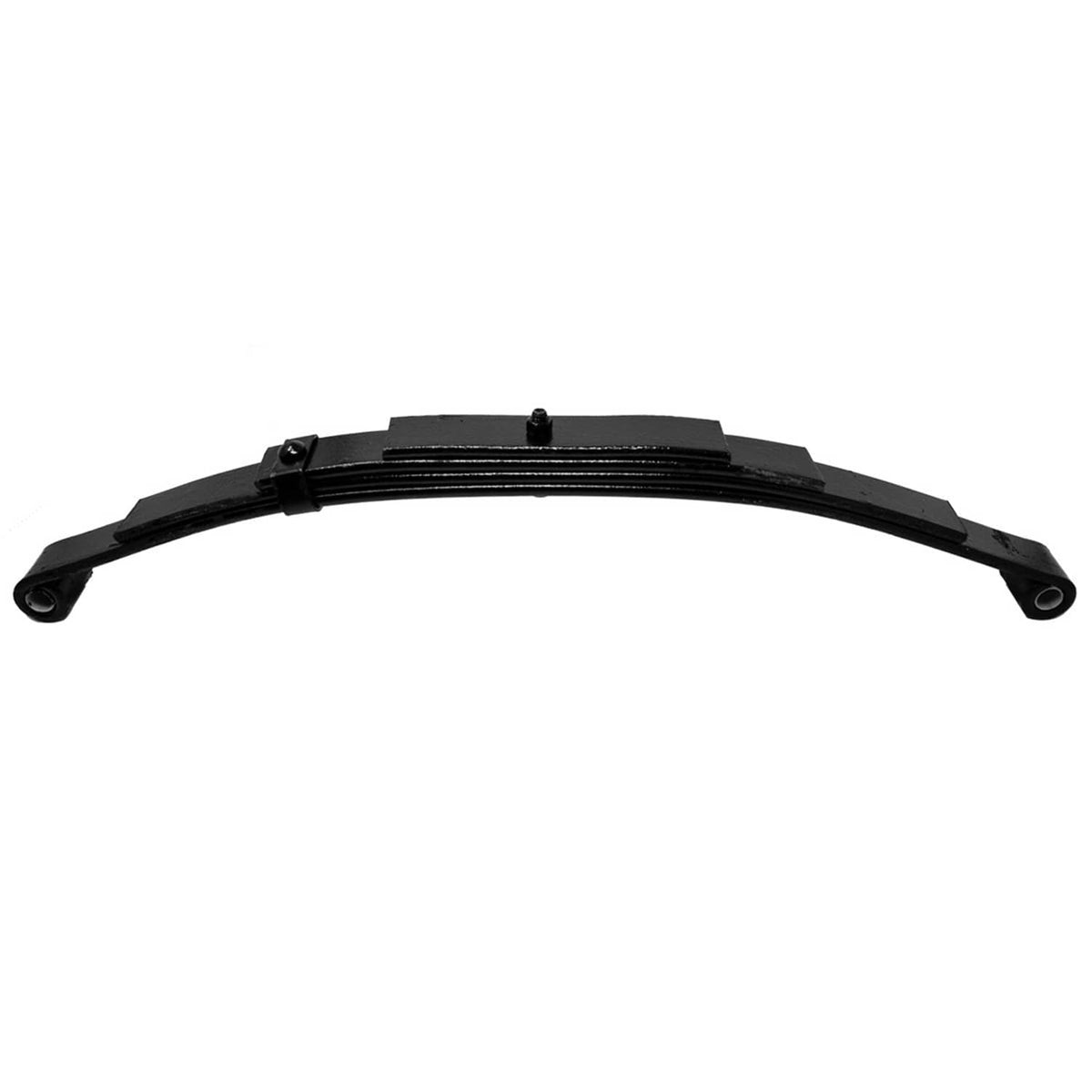 Bethesda Industrial 2PK Trailer Leaf Spring 4 Leaf Double Eye 1750lbs Cap for 3500lbs Axle