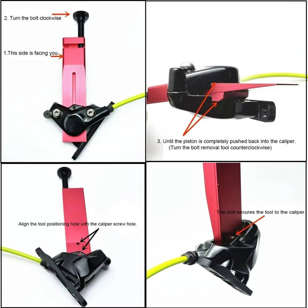 Bethesda Industrial Bicycle Brake Caliper Piston Press Tool For Sram Brake Caliper Bike Disc Tools