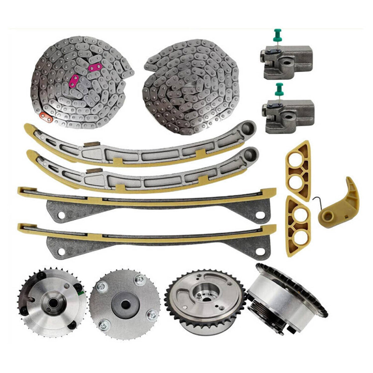 Bethesda Industrial Engine Timing Chain Kit For Hyundai KIA Santa Fe Sorento Azera 3.8 24410-3CGA3