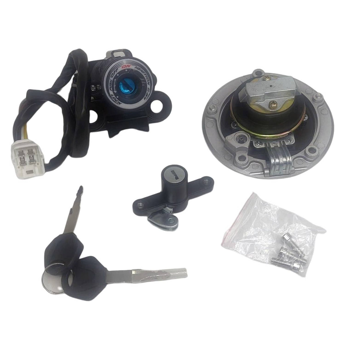 Bethesda Industrial Ignition Switch Gas Fuel Tank Cap For Kawasaki Ninja 650/EX650 2013-2016