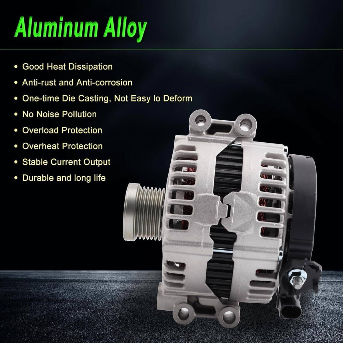 Bethesda Industrial Alternator For BMW 328i 2007-2013 328i xDrive 2009; 400-24214 400-24287 11301