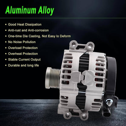 Bethesda Industrial Alternator For BMW 328i 2007-2013 328i xDrive 2009; 400-24214 400-24287 11301