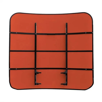 Bethesda Industrial Red Rooster® Tractor & Mower Sun Shade Canopy - ROPS MT - 48"x52" - Orange