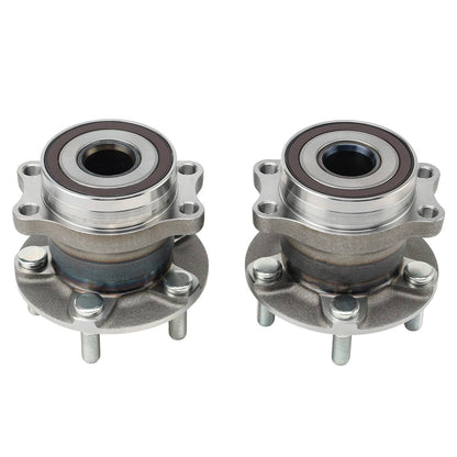 Bethesda Industrial 2X Rear Wheel Bearings and Hub For Subaru Forester 2014-18 Impreza 2012-14 Base