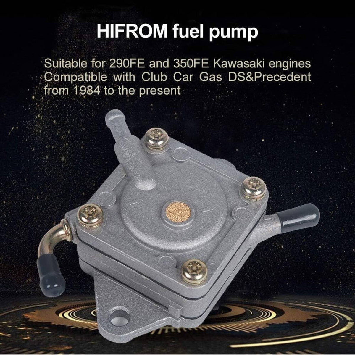 Bethesda Industrial Fuel Pump For Club Car Gas Golf Cart DS & Precedent 1984 UP 290 FE 350 FE FE290