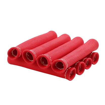 Bethesda Industrial With BOOTS HEAT SHIELD PROTECTOR Plug Wires Set JDMSPEED SBC BBC HEI 350 383 454