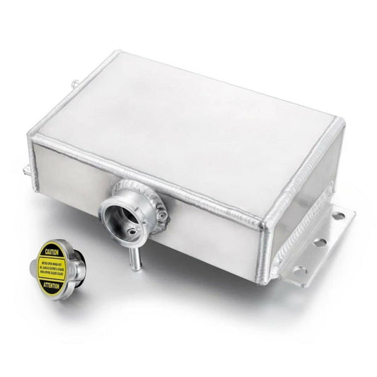 Bethesda Industrial 1.6L Radiator Coolant Overflow Water Tank Expansion Reservoir Bottle Aluminum
