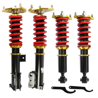 Bethesda Industrial Full Coilovers For 2000-2005 Mitsubishi Eclipse 3rd-Gen D53A / D52A Adj Height