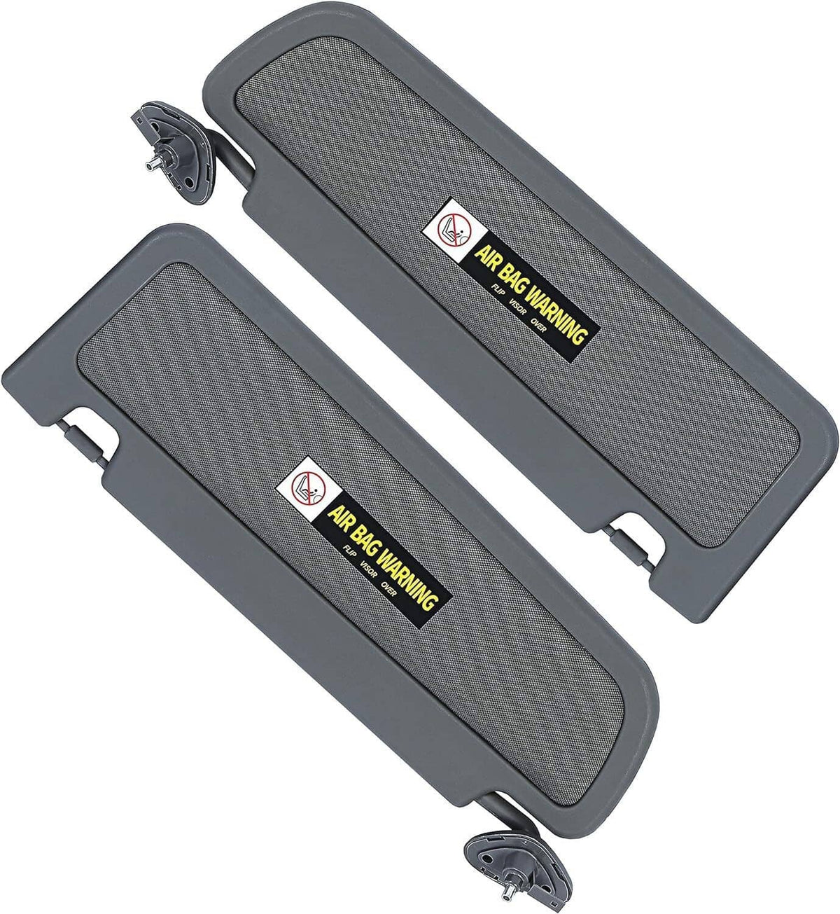 Bethesda Industrial Pair Sun Visor Dark Gray For 2006-2011 Honda Civic Visors Left & Right Visor Set