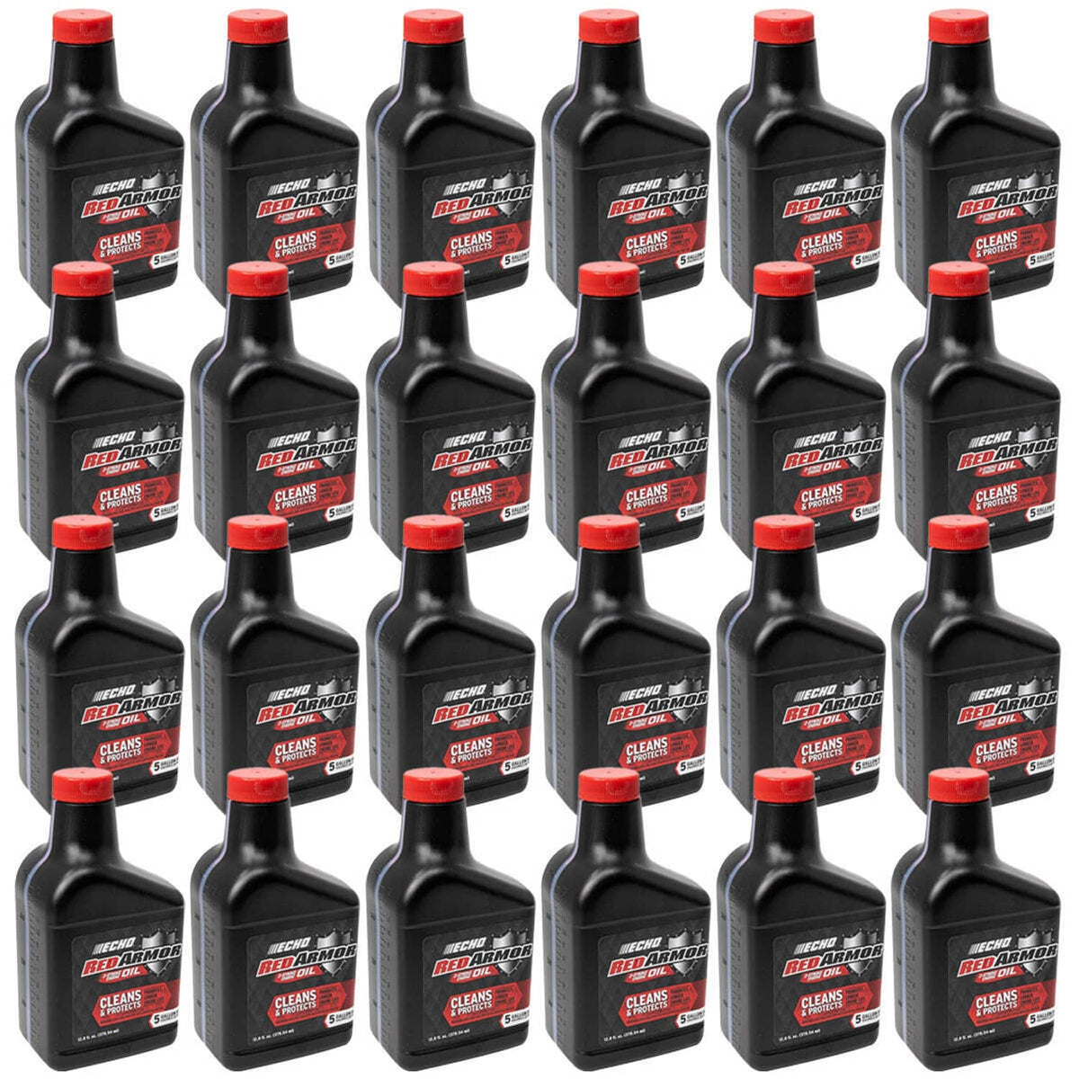 Bethesda Industrial 24PK Echo 6550005 Red Armor 2 Cycle Oil 5 Gallon Mix 50:1 12.8 oz