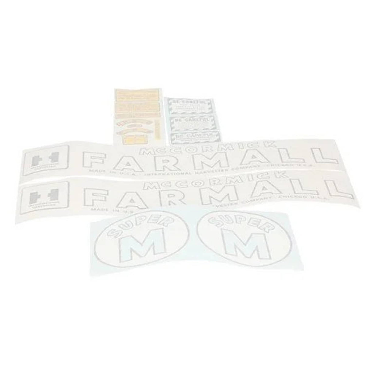 Bethesda Industrial Decal Set Super M Vinyl fits International Super M