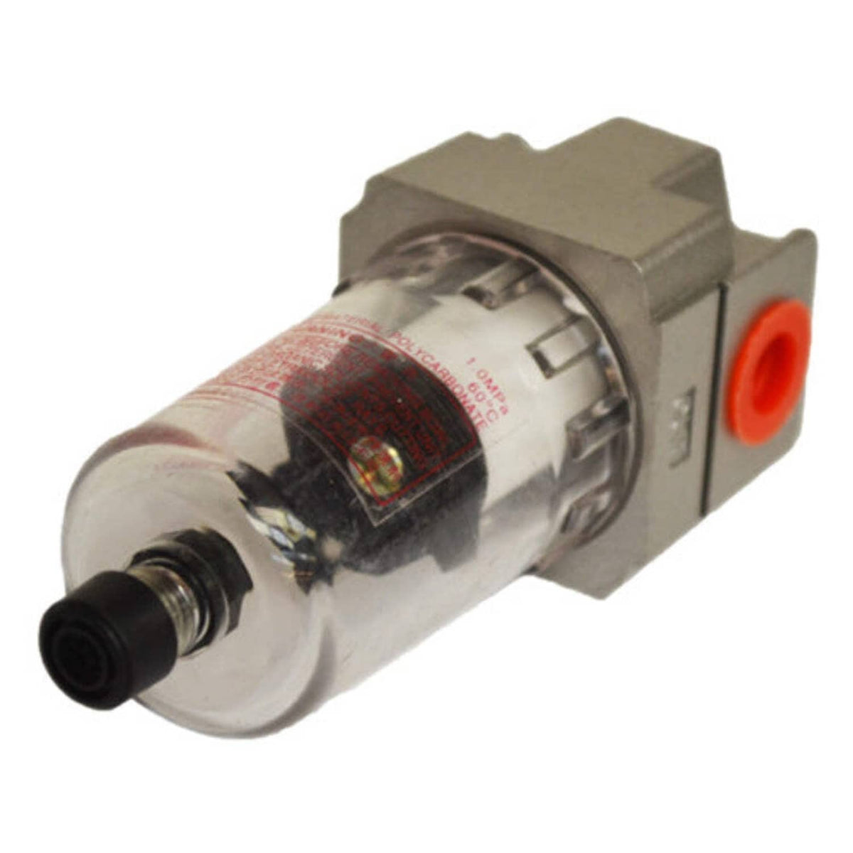 Bethesda Industrial 1/4" Mini Particulate Filter for Compressed Air Systems Compressors