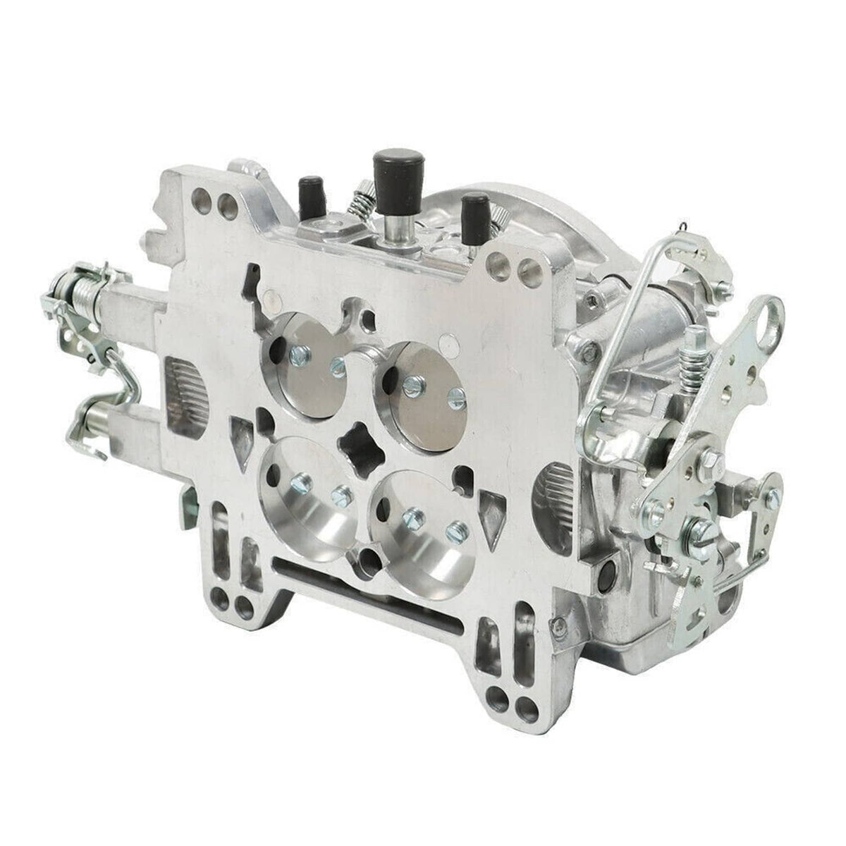 Bethesda Industrial Silver 4 Barrel Carburetor w/Manual Electric Choke For Edelbrock 1405 Performer