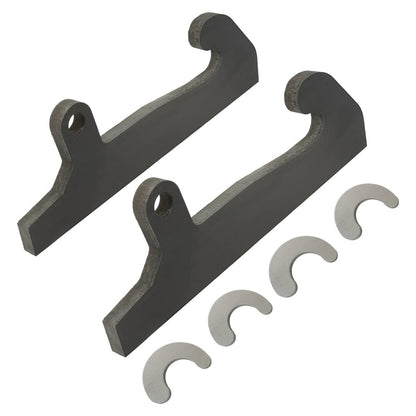 Bethesda Industrial Blank Quick Attach Loader Brackets Mounts Includes 2 Pairs of Ears For JRB 418