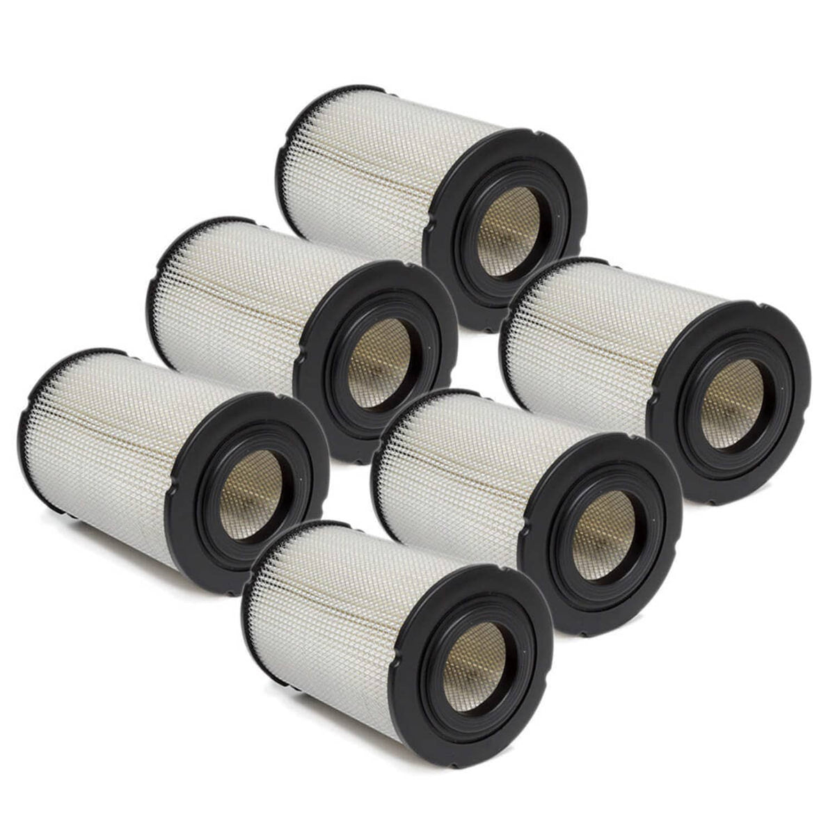 Bethesda Industrial 6PK Air Filters For New Holland Skid Steer Loaders L225 L325 Trenchers T-330