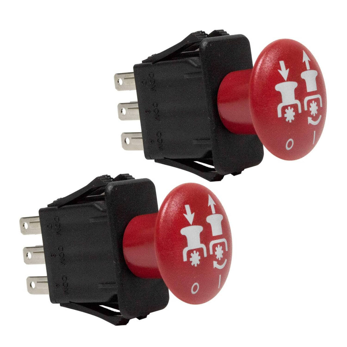 Bethesda Industrial 2PK PTO Switch for Toro 116-0124 Exmark 10 AMP Upgrade Z Master G3 series