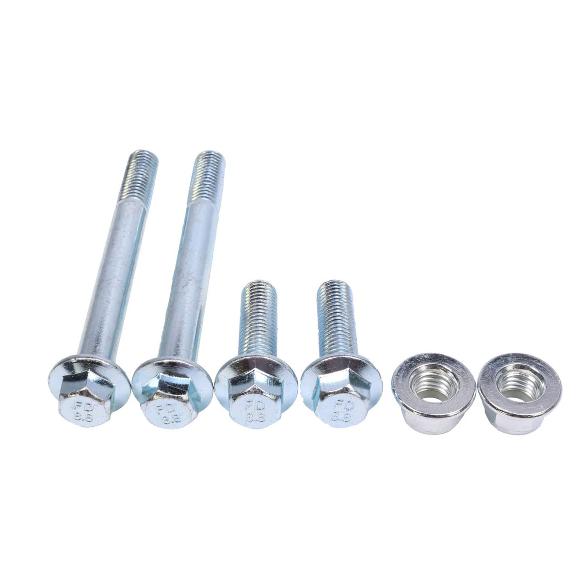 Bethesda Industrial Pair Chrome Tow Hooks Kit 84072464 For 2015-2019 Silverado Sierra 2500HD& 3500HD